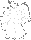 Karte Bad Wildbad im Schwarzwald